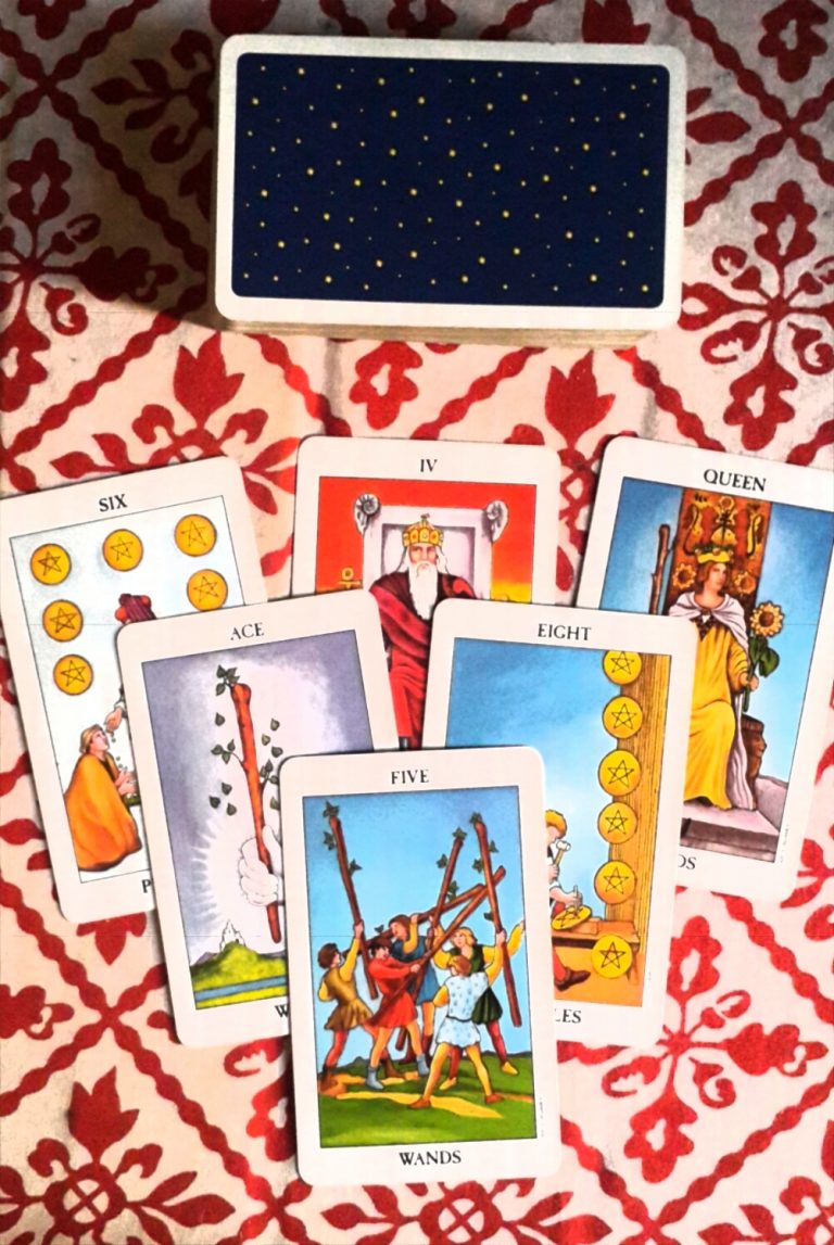 Inverted Triangle Tarot Spread